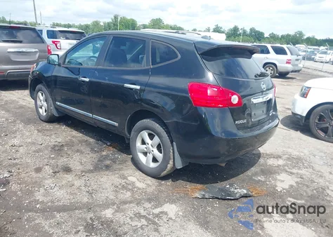 2012 Nissan Rogue S из США, поврежденный, VIN JN8AS5MV3CW703051